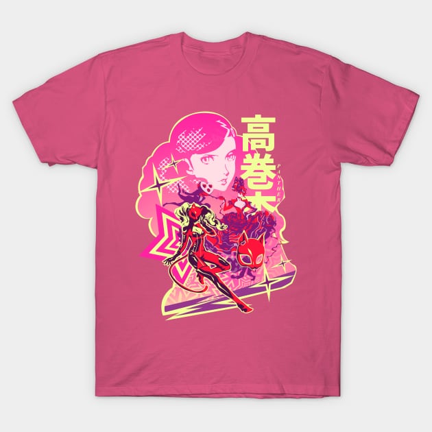 Ann Takamaki Code Name Panther T-Shirt by plonkbeast